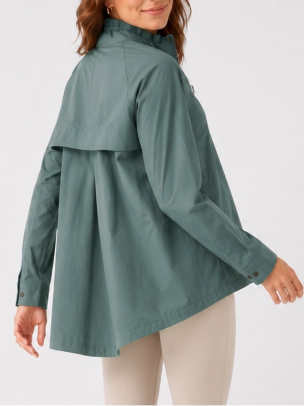 Athleta Light Teal Women's Lightweight Jacket